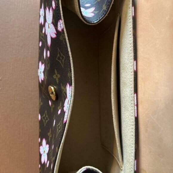 LOUIS VUITTON Monogram Cherry Blossom Sac Retro PM Handbag Takashi Murakami Tote - Picture 8 of 12